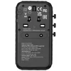 Verbatim Travel Adapter EU/UK/US GaN 2xUSB-A/2xUSB-C PD 100W UTA-06 fekete 32121 thumbnail