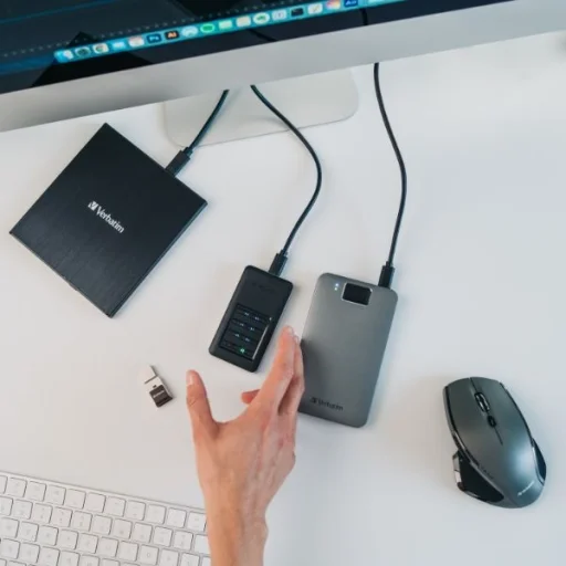 Verbatim Deluxe Vezeték nélküli Egér 1600 dpi szürke 49041 - 3