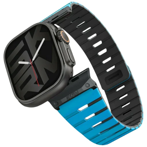 Strap Skinarma Gemini for Apple Watch     49/46/45/44 mm blue - 6