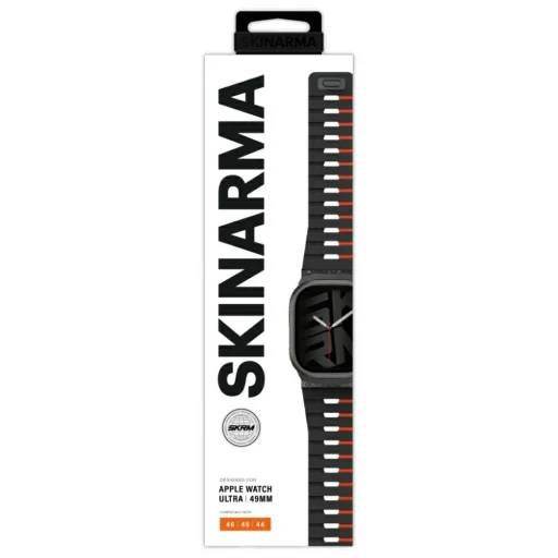 Apple Watch 49/46/45/44 mm Skinarma Gemini szíj sienna - 4