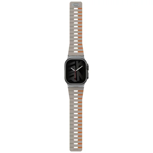 Apple Watch 49/46/45/44 mm Skinarma Gemini szíj szürke - 2