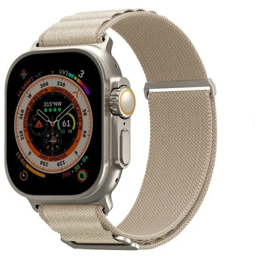 Apple Watch Ultra 49/45/44mm Skinarma Band Kobu elefántcsont - 1