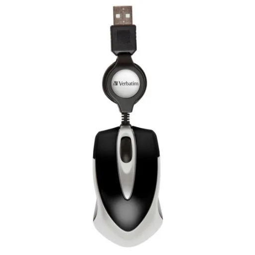 Verbatim Go Mini Optikai Egér USB-A 1000 dpi fekete 49020 - 2
