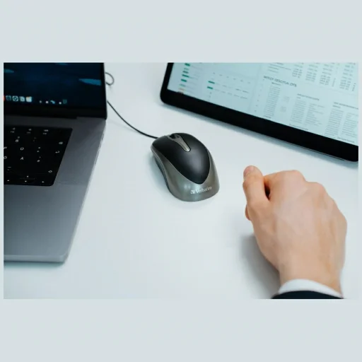 Verbatim Optikai Egér USB-A 1000 dpi fekete 49019 - 3