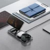 ENERGEA Bazic GoMag Állomás 3 az 1-ben Vezeték nélküli Töltőállomás 15W Gyors Töltés Fekete MagSafe thumbnail