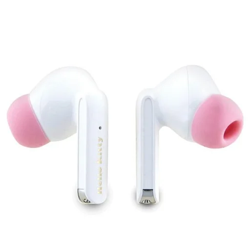 Hello Kitty Bluetooth fülhallgató TWS + dokkoló állomás rózsaszín átmenetes elektroplating logó - 3