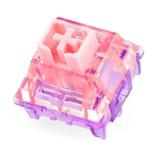 Mechanical keyboard Epomaker Shadow-X Flamingo Switch black-silver - 6