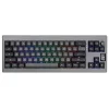 Mechanical keyboard Epomaker Shadow-X Flamingo Switch black-silver thumbnail