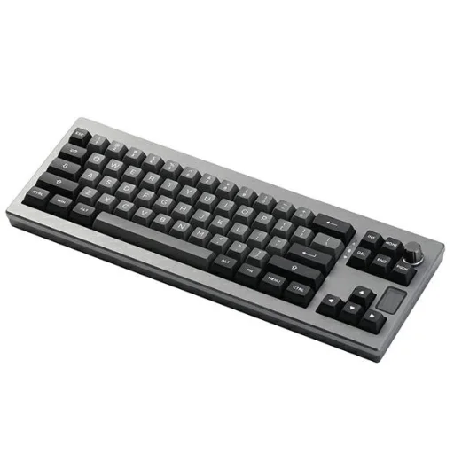 Mechanical keyboard Epomaker Shadow-X Flamingo Switch black-silver - 2