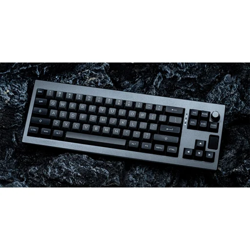 Mechanical keyboard Epomaker Shadow-X Flamingo Switch black-silver - 14