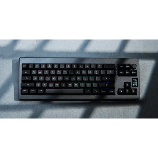 Mechanical keyboard Epomaker Shadow-X Flamingo Switch black-silver - 8