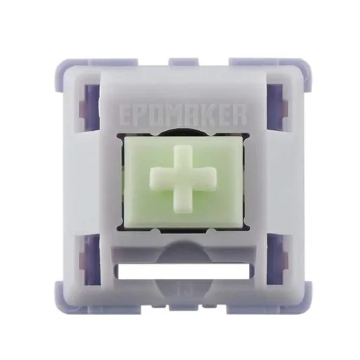 Epomaker RT65 Mechanikus billentyűzet Wisteria Linear Switch szürke-fehér - 8