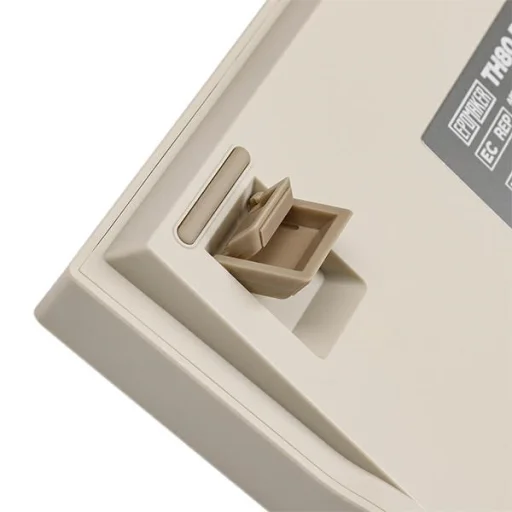 Epomaker TH80 Pro V2 Wisteria Lineáris Kapcsoló fehér mechanikus billentyűzet - 3