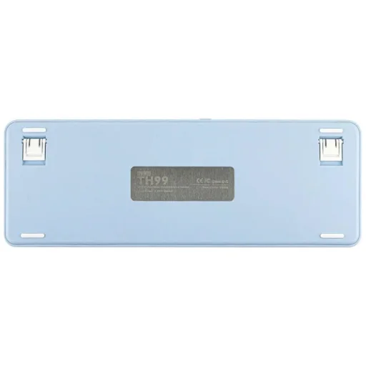 Mechanikus billentyűzet Epomaker TH99 Creamy Jade kapcsolók fehér-kék - 9