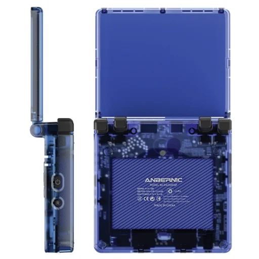 Anbernic RG35XXSP átlátszó kék konzol - 2
