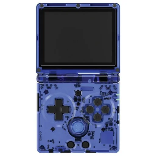Anbernic RG35XXSP átlátszó kék konzol - 1
