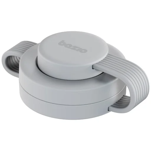 iPhone/Watch/AirPods Bazic GoMag Trio 2 3 az 1-ben 15W mágneses vezeték nélküli töltő szürke - 2