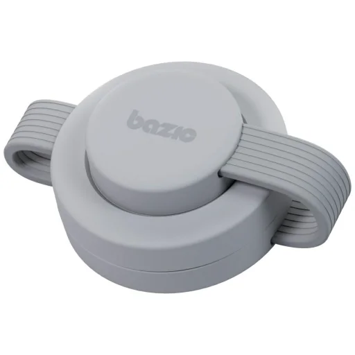 iPhone/Watch/AirPods Bazic GoMag Trio 2 3 az 1-ben 15W mágneses vezeték nélküli töltő szürke - 1