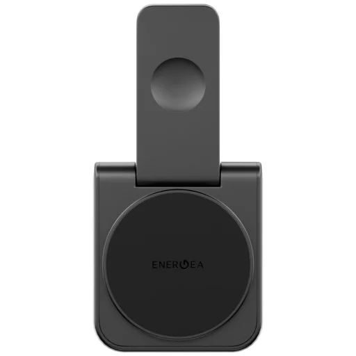 Energea Magduo 2-az-1-ben Qi2 összecsukható vezeték nélküli töltő szürke - 4