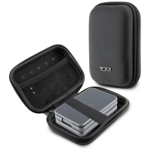 TUMI hajtogatható 3 az 1-ben vezeték nélküli töltő 15W + tok szürke - 6