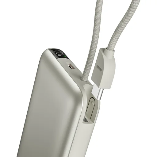 PowerBank Bazic Fusion Mag 10000mAh MagSafe USB-C kábel szürke - 3