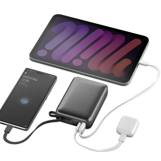 PowerBank Energea Integra Ultra 45 20000mAh USB-C PD45W kábel szürke - 4