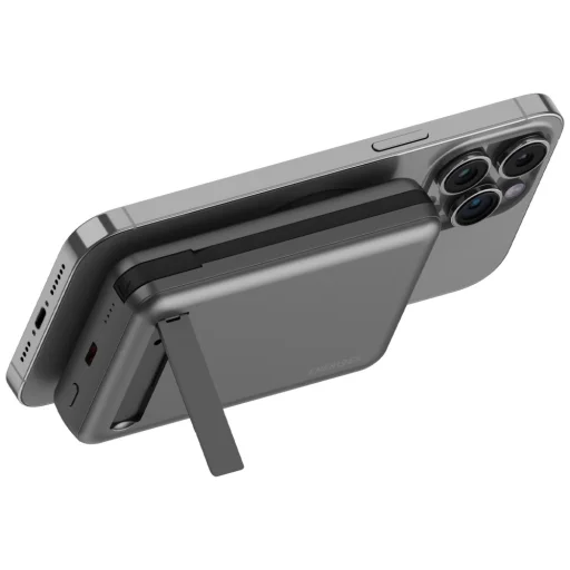 Indukciós Powerbank Energea MagPac Pro Plus 10000mAh Qi2 Magsafe szürke - 5