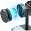 Energea MagArctic Stand 4-in-1 Qi2 Töltőállomás hűtéssel és kábellel grafit thumbnail