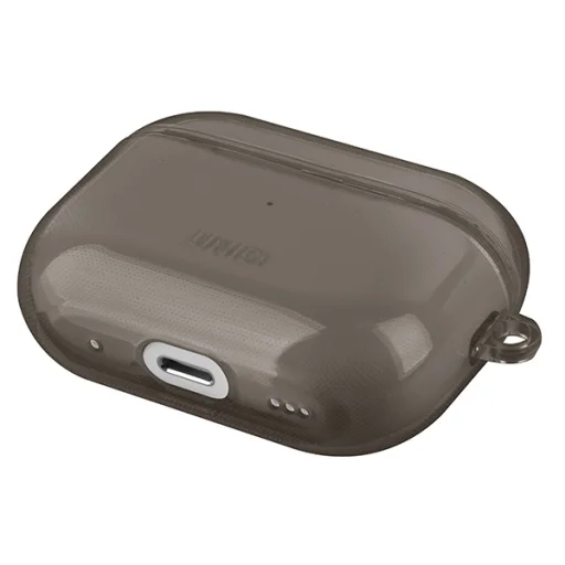 Apple AirPods Pro 2 tok UNIQ Glase Case fényes füst - 3