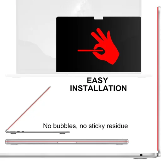 MacBook Pro 14" 2024 Techsuit - VisionProX Magnetic - Privacy - 6