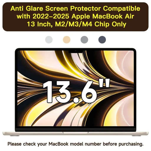 MacBook Air 13" (2018/2017/2020) Techsuit VisionProX Anti-Blue Light Matte Clear - 4