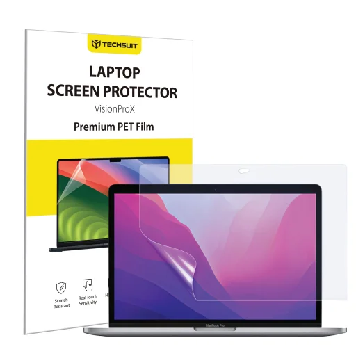 MacBook Pro 13" (2016/2018/2019/2020/2022) Techsuit VisionProX Anti-Blue Light - Matte Clear - 1