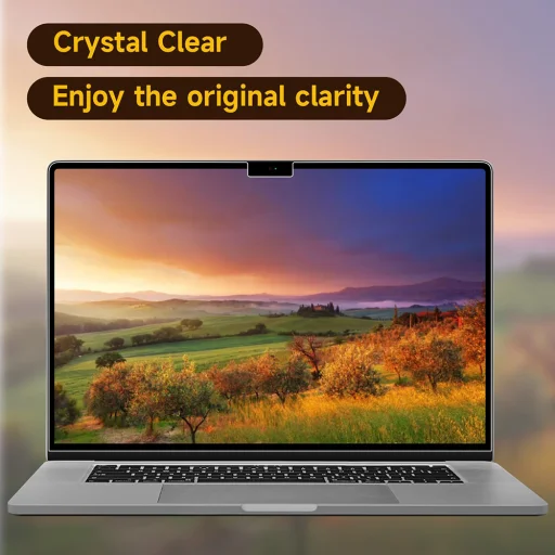 MacBook Air 15" (2023 / 2024) Techsuit VisionProX Anti-Blue Light - Matte Clear - 5