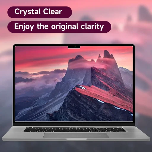 MacBook Pro 16" 2024 Techsuit VisionProX Anti-Blue Light Matte Clear - 5