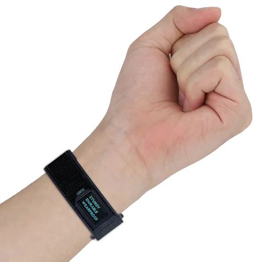 Garmin Fenix 5/5 Plus 6/6 Pro/7/Forerunner 935/945/955/Approach S60/S62 Narancs Techsuit - Watchband QuickFit 22mm (W057) szíj - 3