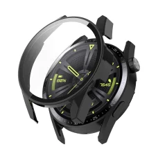 Huawei Watch GT 3 (42mm) Fekete Techsuit Defense360 Pro tok + Kijelzővédő üvegfólia