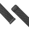 Huawei Watch GT 2 (46mm)/GT 2 Pro/GT 3 Pro (46mm)/Ultimate, Xiaomi Watch S1 Fekete Fixed Mesh Szíj 22mm thumbnail