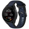Huawei Watch GT 4 (41mm)/W1/Honor Watch S1/Garmin Venu 2S/Vivoactive 4S Techsuit - Karpánt 18mm (W053) - Sötétkék thumbnail