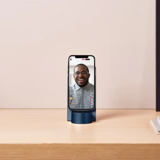 Lexon City Energy Pro 10W vezeték nélküli töltő Bluetooth hangszóróval, sötétkék - 5