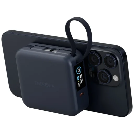 Induction PowerBank Energea MagPac Mini Plus 10000mAh Magsafe kék - 4