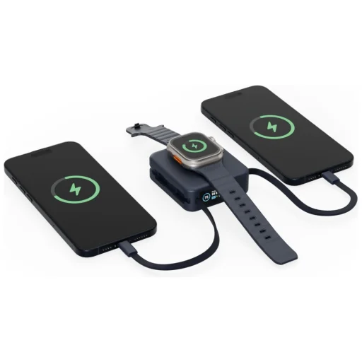 Induction PowerBank Energea MagPac Mini Plus 10000mAh Magsafe kék - 6