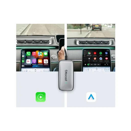 Ottocast Play2Video Ultra Carplay/Android Auto vezeték nélküli adapter - 9