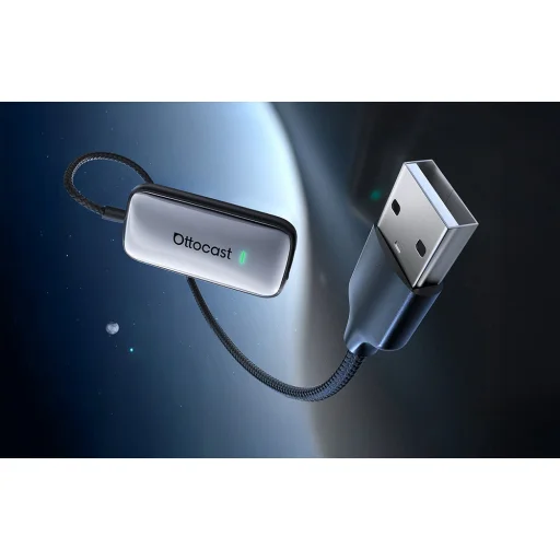 Ottocast Play2Video Ultra Carplay/Android Auto vezeték nélküli adapter - 11