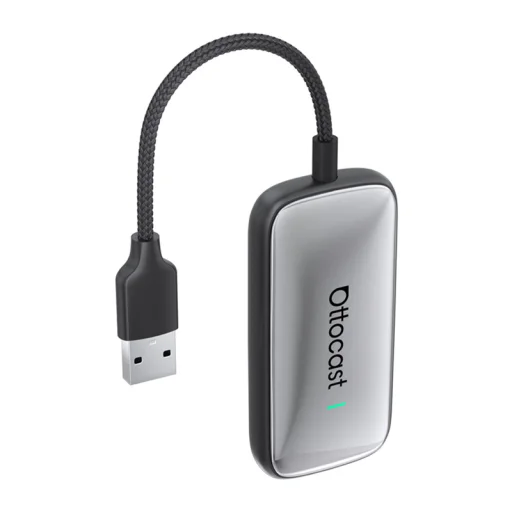 Ottocast Play2Video Ultra Carplay/Android Auto vezeték nélküli adapter - 3