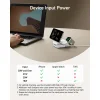 Anker Vezeték nélküli töltőállomás MagGo 3in1, 15W, 1.67A, Fehér B2557321 thumbnail