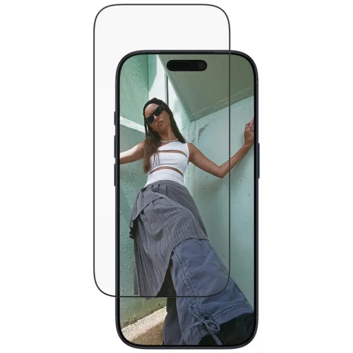 iPhone 17 Pro SAFE by PanzerGlass Edzett üveg Ultra-Wide Fit EasyAligner Fekete keret üvegfólia - 2