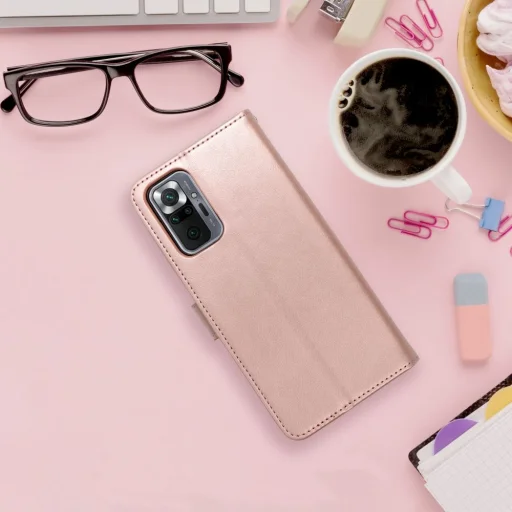 MEZZO fliptok XIAOMI Redmi 10C mandala rose gold - 5