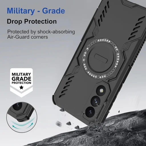 Xiaomi 15T Fekete Techsuit ArmorMag tok - 4