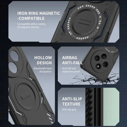 Xiaomi 15T Pro Techsuit ArmorMag tok - Kék - 5