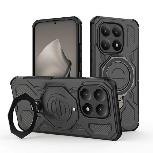 Xiaomi 15T Techsuit - Carbon Shield PRO - Black tok - 1